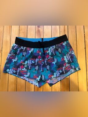 Janji Women’s Limited Edition Abstract Print Running Shorts